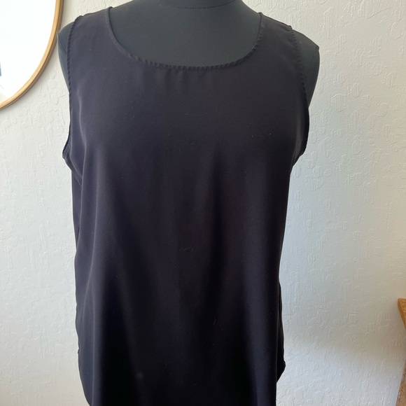 Ann Taylor Black Dress Tank - Picture 1 of 3